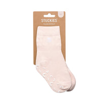 STUCKIES / cotton socks -sand / wood / shell / wave / rose