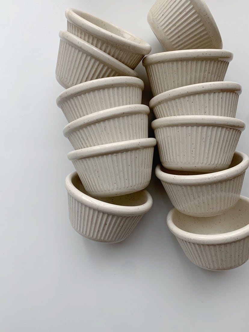 CINQ / MINI FLUTED DISH