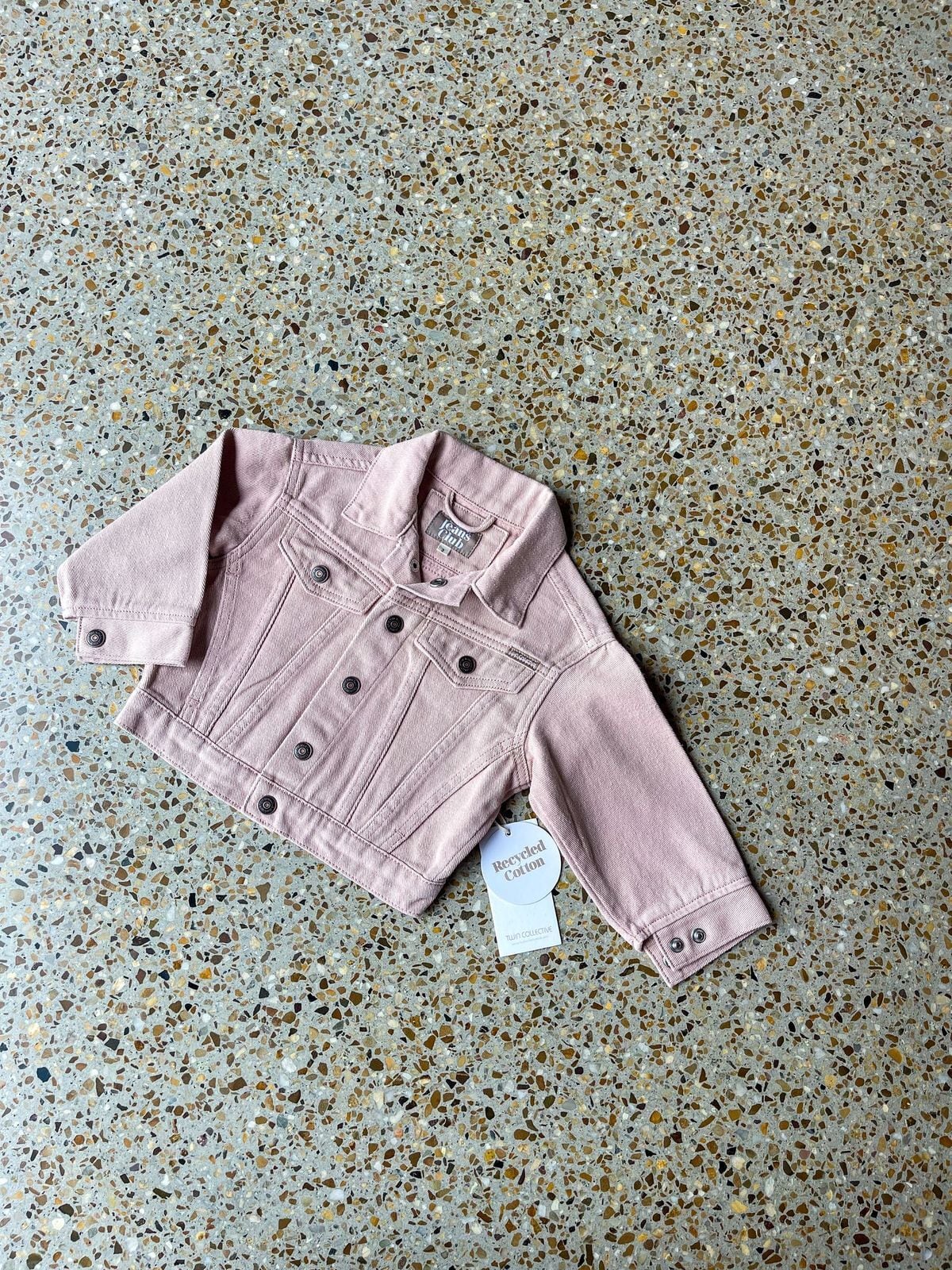 twin collective / TRUCKER JACKET - DUSTY PINK