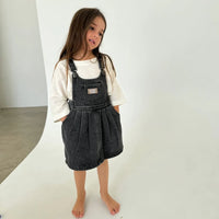 twin collective / BOWIE DRESS - WASHED BLACK